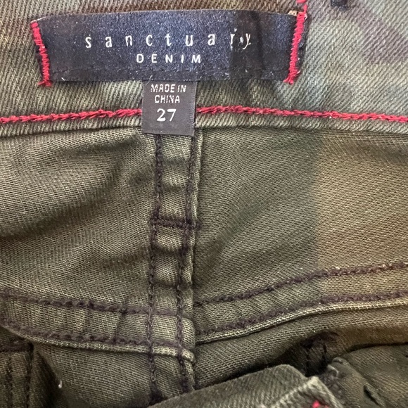 Sanctuary Denim - Ace Utility Camo Size 27 - Picture 5 of 5
